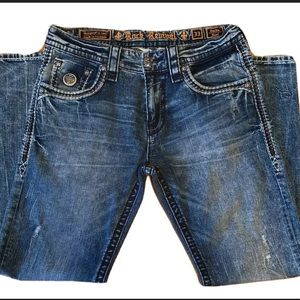Men’s Rock Revival “Earlin” Bootcut Jeans 33